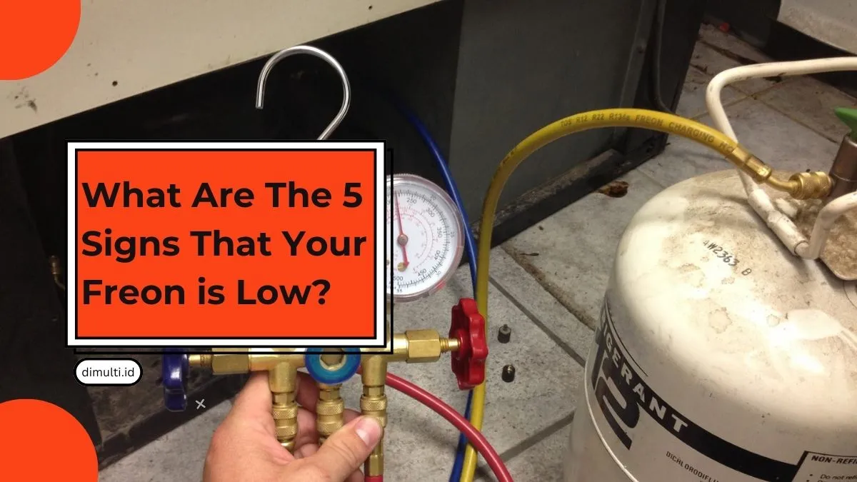 5 Signs that Your Freon is Low