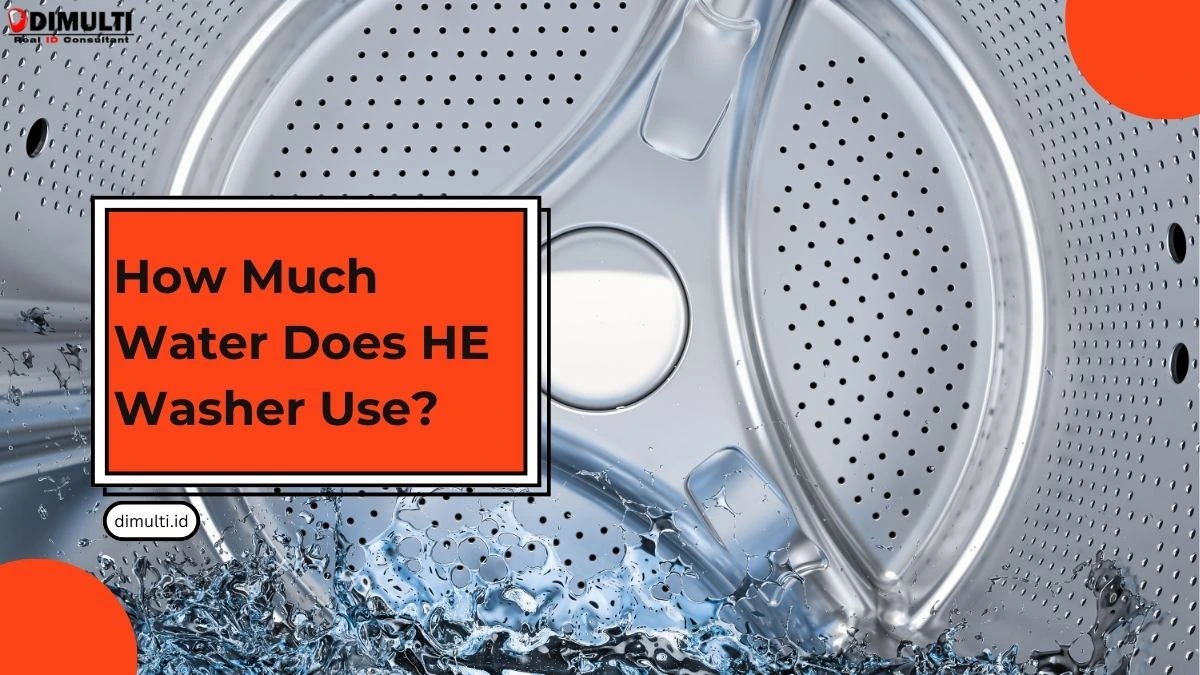 How Much Water Does HE Washer Use