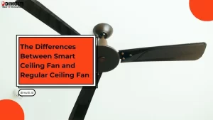 Smart Ceiling Fan and Regular Ceiling Fan