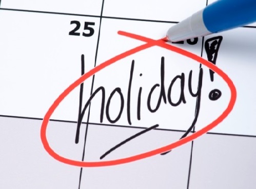National Holiday and Public Leave Notification
