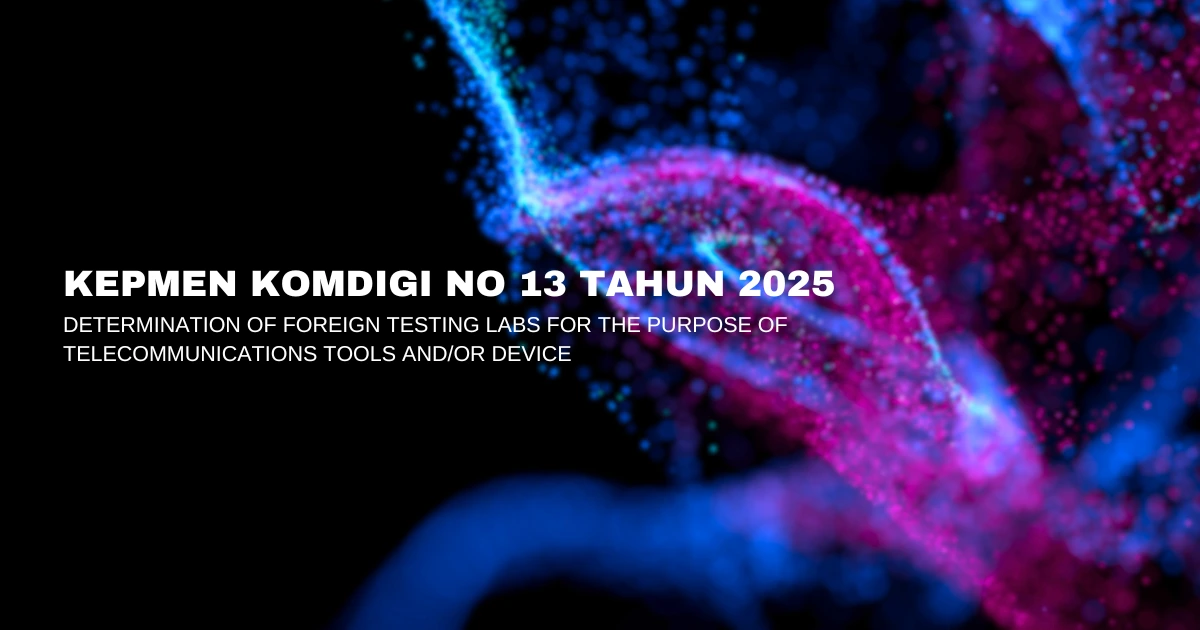 KEPMEN KOMDIGI NO 13 TAHUN 2025