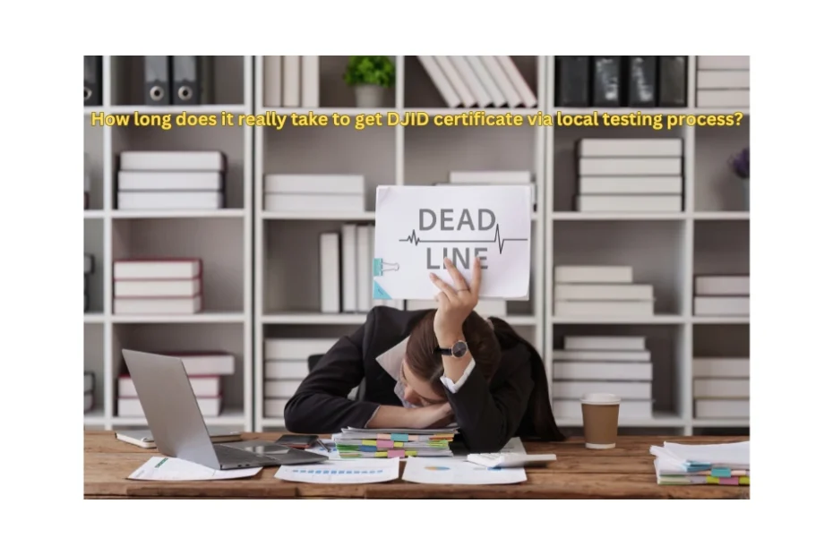 How long does it really take to get DJID certificate via local testing process?