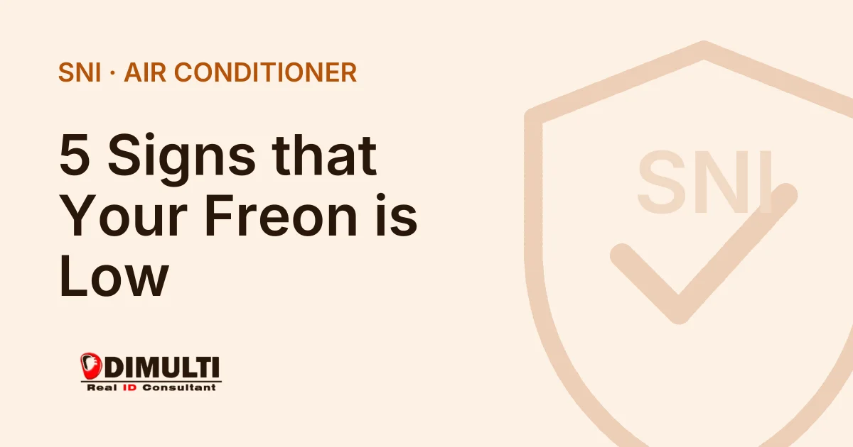5 Signs that Your Freon is Low